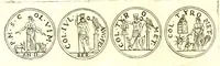 Picture 72 of 100 from Imperatorum romanorum numismata ex aere, mediae et minimae formae: descripta & enarrata (1671), leaf 470