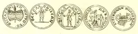 Picture 74 of 100 from Imperatorum romanorum numismata ex aere, mediae et minimae formae: descripta & enarrata (1671), leaf 480
