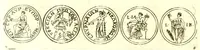 An illustration from Imperatorum romanorum numismata ex aere, mediae et minimae formae: descripta & enarrata (1671)