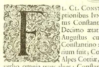 An illustration from Imperatorum romanorum numismata ex aere, mediae et minimae formae: descripta & enarrata (1671)