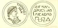 An illustration from Imperatorum romanorum numismata ex aere, mediae et minimae formae: descripta & enarrata (1671)