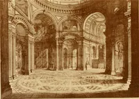 An illustration from The imperial island; England's chronicle in stone; (1886)