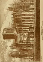 An illustration from The imperial island; England's chronicle in stone; (1886)