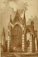 An illustration from The imperial island; England's chronicle in stone; (1886)