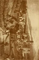 An illustration from The imperial island; England's chronicle in stone; (1886)