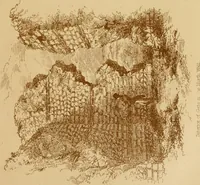 An illustration from The imperial island; England's chronicle in stone; (1886)