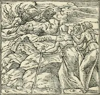 An illustration from Diverse imprese accommodate a diuerse moralità : con versi che i loro significati dichiarano insieme con molte altre nella lingua italiana non piu tradotte (1551)