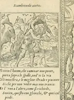 Picture 325 of 412 from Diverse imprese accommodate a diuerse moralità : con versi che i loro significati dichiarano insieme con molte altre nella lingua italiana non piu tradotte (1551), leaf 157