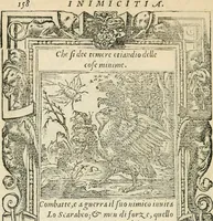 Picture 337 of 412 from Diverse imprese accommodate a diuerse moralità : con versi che i loro significati dichiarano insieme con molte altre nella lingua italiana non piu tradotte (1551), leaf 163