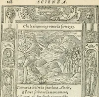 Picture 360 of 412 from Diverse imprese accommodate a diuerse moralità : con versi che i loro significati dichiarano insieme con molte altre nella lingua italiana non piu tradotte (1551), leaf 173