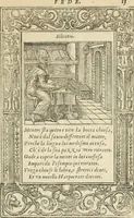 An illustration from Diverse imprese accommodate a diuerse moralità : con versi che i loro significati dichiarano insieme con molte altre nella lingua italiana non piu tradotte (1551)
