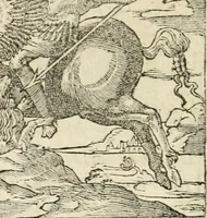 Picture 30 of 412 from Diverse imprese accommodate a diuerse moralità : con versi che i loro significati dichiarano insieme con molte altre nella lingua italiana non piu tradotte (1551), leaf 21