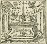 An illustration from Diverse imprese accommodate a diuerse moralità : con versi che i loro significati dichiarano insieme con molte altre nella lingua italiana non piu tradotte (1551)