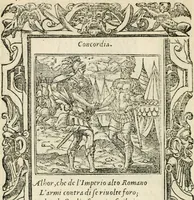 Picture 82 of 412 from Diverse imprese accommodate a diuerse moralità : con versi che i loro significati dichiarano insieme con molte altre nella lingua italiana non piu tradotte (1551), leaf 45