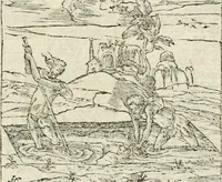 An illustration from Diverse imprese accommodate a diuerse moralità : con versi che i loro significati dichiarano insieme con molte altre nella lingua italiana non piu tradotte (1551)