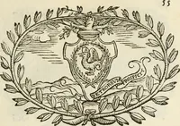 An illustration from Imprese dell' Offitioso, accademico intronato (1628)