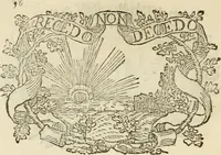 An illustration from Imprese dell' Offitioso, accademico intronato (1628)