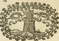 An illustration from Imprese dell' Offitioso, accademico intronato (1628)