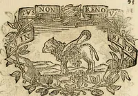 An illustration from Imprese dell' Offitioso, accademico intronato (1628)