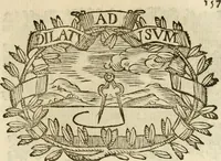 An illustration from Imprese dell' Offitioso, accademico intronato (1628)