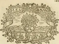 An illustration from Imprese dell' Offitioso, accademico intronato (1628)