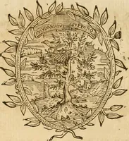 An illustration from Imprese dell' Offitioso, accademico intronato (1628)