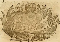 An illustration from Imprese dell' Offitioso, accademico intronato (1628)