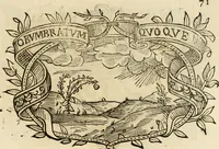 An illustration from Imprese dell' Offitioso, accademico intronato (1628)