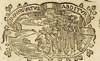 An illustration from Imprese dell' Offitioso, accademico intronato (1628)