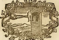 An illustration from Imprese dell' Offitioso, accademico intronato (1628)