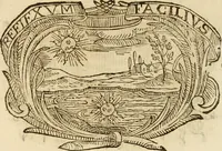 An illustration from Imprese dell' Offitioso, accademico intronato (1628)