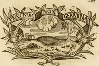 An illustration from Imprese dell' Offitioso, accademico intronato (1628)