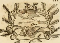An illustration from Imprese dell' Offitioso, accademico intronato (1628)
