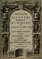 An illustration from Imprese illustri di diuersi : co i discorsi (1586)