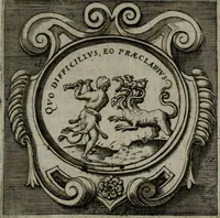 An illustration from Imprese illustri di diuersi : co i discorsi (1586)