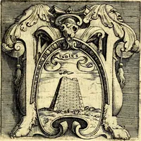 An illustration from Imprese illustri di diuersi, coi discorsi di Camillo Camilli, et con le figure intagliate in rame di Girolamo Porro Padouano .. (1586)