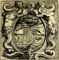 An illustration from Imprese illustri di diuersi, coi discorsi di Camillo Camilli, et con le figure intagliate in rame di Girolamo Porro Padouano .. (1586)