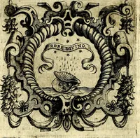 An illustration from Imprese illustri di diuersi, coi discorsi di Camillo Camilli, et con le figure intagliate in rame di Girolamo Porro Padouano .. (1586)