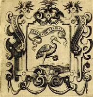 An illustration from Imprese illustri di diuersi, coi discorsi di Camillo Camilli, et con le figure intagliate in rame di Girolamo Porro Padouano .. (1586)
