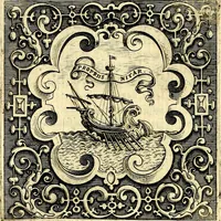 An illustration from Imprese illustri di diuersi, coi discorsi di Camillo Camilli, et con le figure intagliate in rame di Girolamo Porro Padouano .. (1586)
