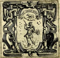An illustration from Imprese illustri di diuersi, coi discorsi di Camillo Camilli, et con le figure intagliate in rame di Girolamo Porro Padouano .. (1586)