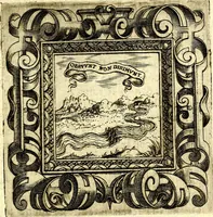 An illustration from Imprese illustri di diuersi, coi discorsi di Camillo Camilli, et con le figure intagliate in rame di Girolamo Porro Padouano .. (1586)