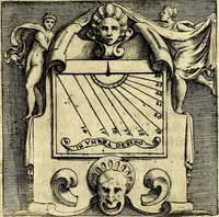 An illustration from Imprese illustri di diuersi, coi discorsi di Camillo Camilli, et con le figure intagliate in rame di Girolamo Porro Padouano .. (1586)