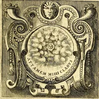 An illustration from Imprese illustri di diuersi, coi discorsi di Camillo Camilli, et con le figure intagliate in rame di Girolamo Porro Padouano .. (1586)