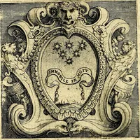 An illustration from Imprese illustri di diuersi, coi discorsi di Camillo Camilli, et con le figure intagliate in rame di Girolamo Porro Padouano .. (1586)