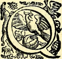 An illustration from Imprese illustri di diuersi, coi discorsi di Camillo Camilli, et con le figure intagliate in rame di Girolamo Porro Padouano .. (1586)