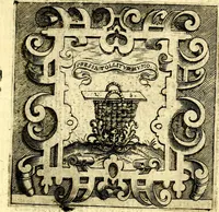 An illustration from Imprese illustri di diuersi, coi discorsi di Camillo Camilli, et con le figure intagliate in rame di Girolamo Porro Padouano .. (1586)