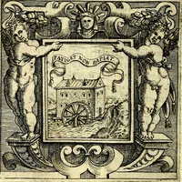 An illustration from Imprese illustri di diuersi, coi discorsi di Camillo Camilli, et con le figure intagliate in rame di Girolamo Porro Padouano .. (1586)