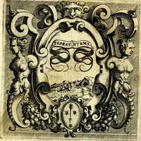 An illustration from Imprese illustri di diuersi, coi discorsi di Camillo Camilli, et con le figure intagliate in rame di Girolamo Porro Padouano .. (1586)