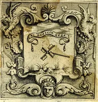 An illustration from Imprese illustri di diuersi, coi discorsi di Camillo Camilli, et con le figure intagliate in rame di Girolamo Porro Padouano .. (1586)